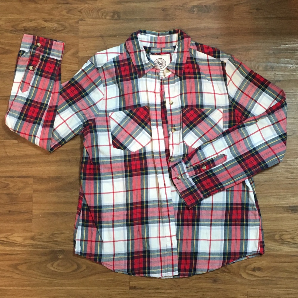 Lightweight Plaid Shirt